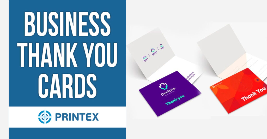 Personalized Business Thank You Cards With Logo Order Now 