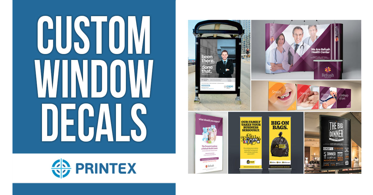 Window Decal Printing: High-End Service | Printex Graphics